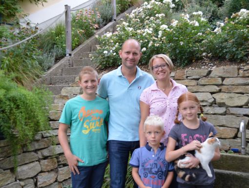 Familie Hagler aus St. Valentin, Landwirt und Vorstand der Schweinebörse